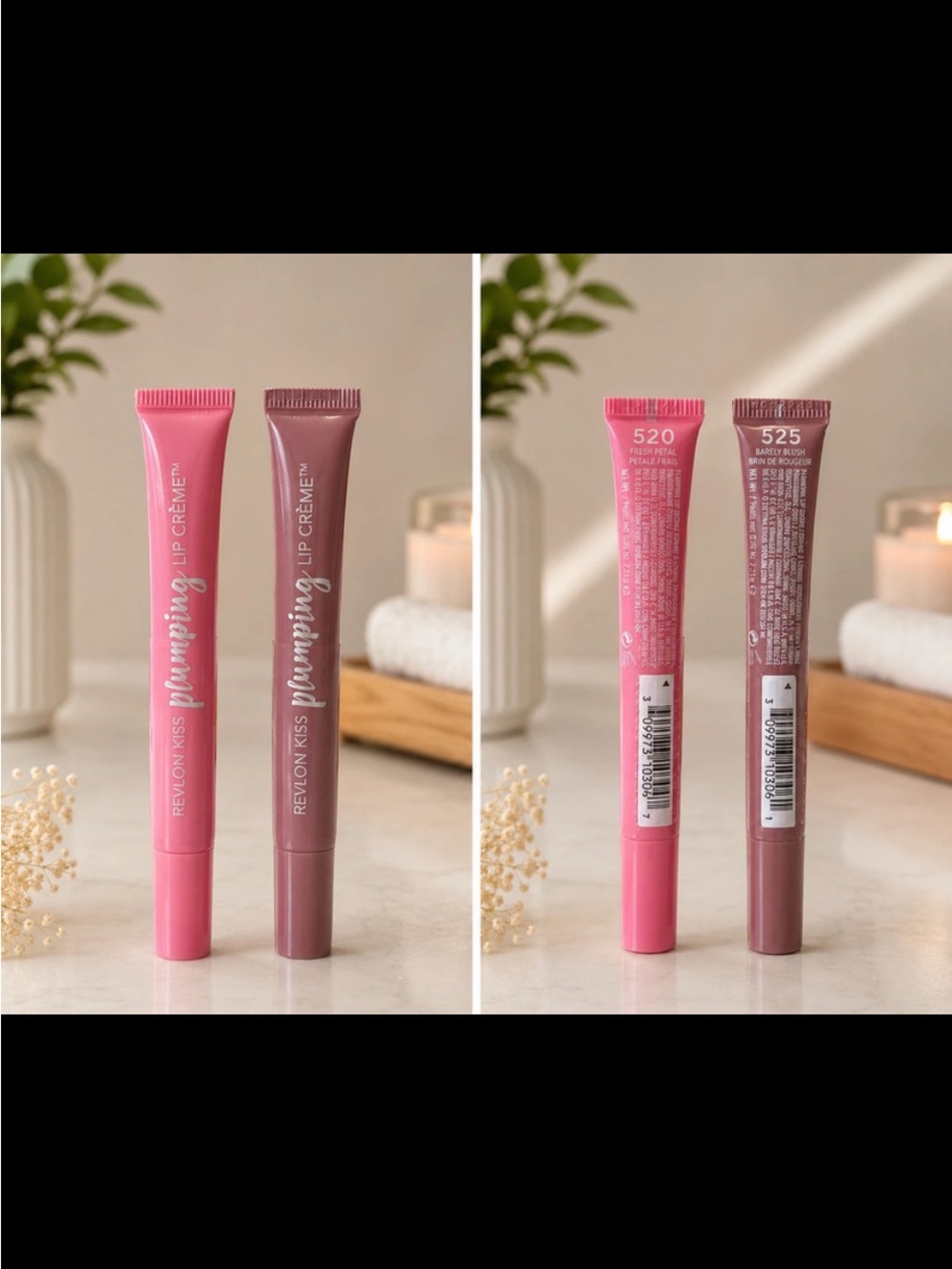 Revlon Kiss Plumping Lip Crème in Pink & Mauve